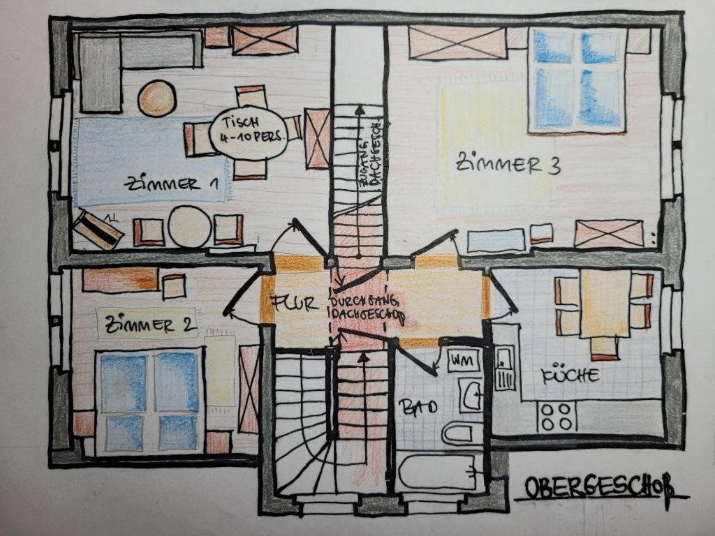 Haus Schmeile Magdeburg Eksteriør bilde